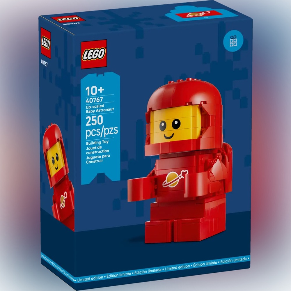 LEGO Red Astronaut Building Set